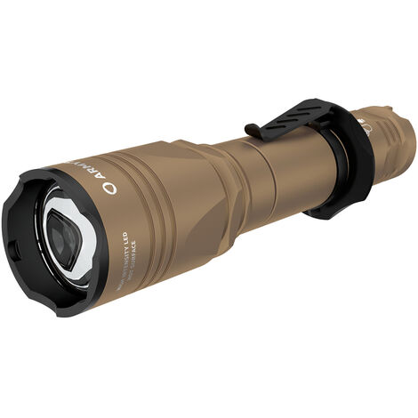 ArmyTek Dobermann Pro Magnet USB Sand Warm LED Taschenlampe mit Handschlaufe, mit Holster akkubetrie