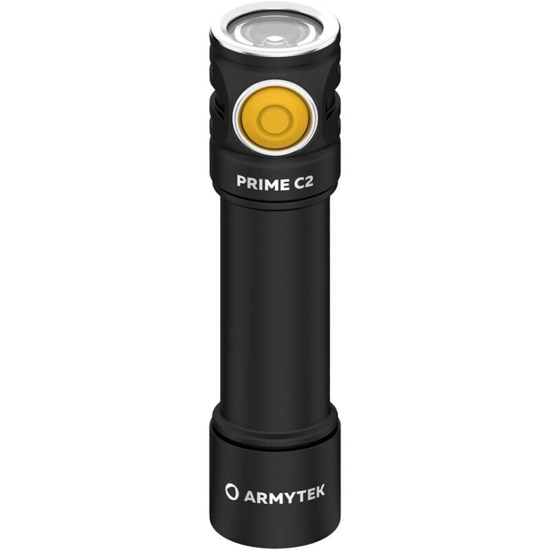 Image of Prime C2 Magnet usb White led (monocolore) Torcia tascabile con clip per cintura, con fondina a batteria ricari - Armytek