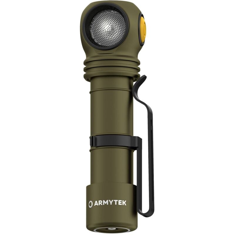 Wizard C2 Pro Olive White led Lampe de poche avec clip ceinture à batterie 2500 lm 115 g - Armytek