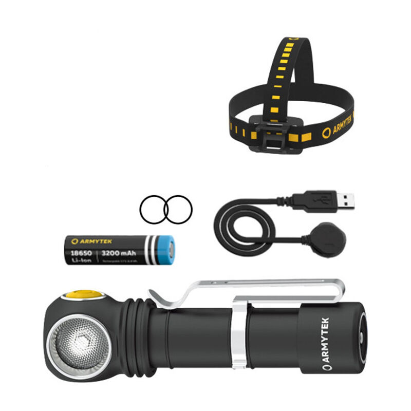 Armytek - Lampe Frontale Wizard C2 Wr Couleur Blanche 1100 Lm F06901c
