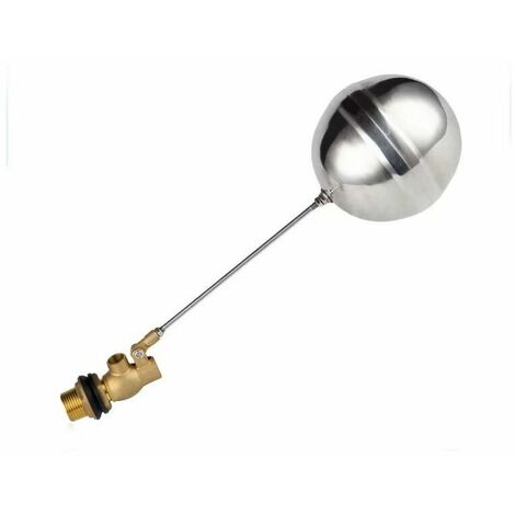 Arnault-Capteur d'eau en laiton de robinet à flotteur d'eau en laiton de robinet à flotteur DN15 G1/2 pour robinet automatique de niveau d'eau de piscine