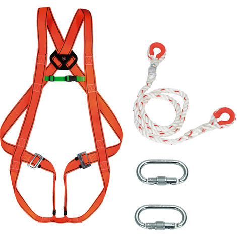 Arnes Climax 28N Anticaídas con Cuerda y 2 Mosquetones