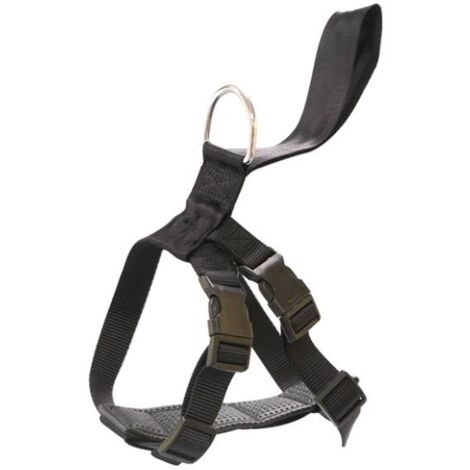ARNES DE COCHE PARA CINTURON DE SEGURIDAD DE PERROS TALLA L  ARNES DE SEGURIDAD PARA COCHE EN NYLON REFORZADO  A39 70CM B53 86CM C25MM  17 24 KGS  OFERTA EXCLUSIVA