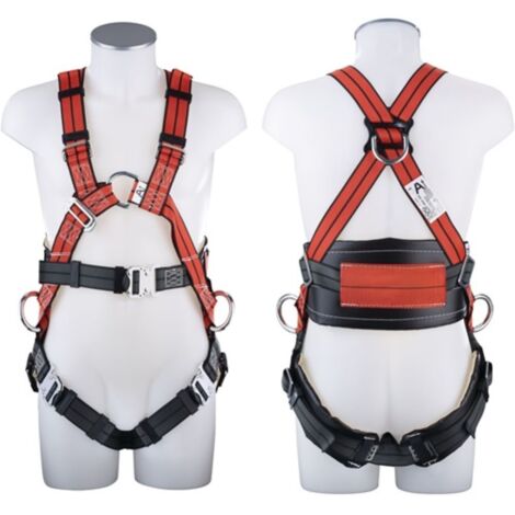 Arnés de cuerpo entero MAS 400 Quick Exclusiv plus EN361 EN358 4 puntos. para grupos 48-56 MAS