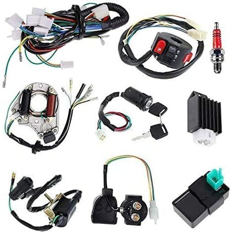 Arnés de imán CDI de bobina de estator eléctrico para 4 tiempos ATV 50cc 70cc 110cc 125cc Pit Quad Dirt Bike Go Kart