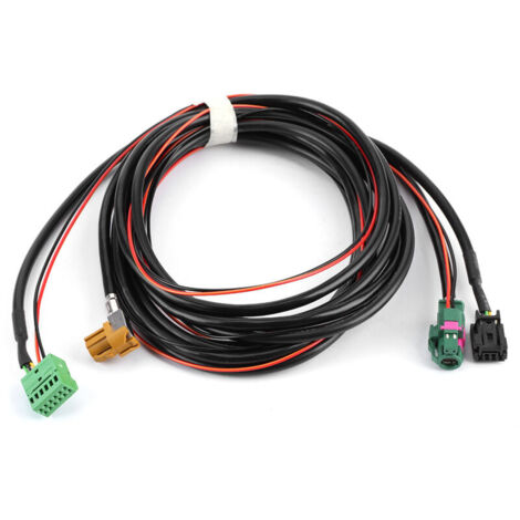 Arnés de interruptor USB AUX para teléfono Eosnow MIB Carplay MQB 5G0 035 222 E 5Q0 035 724 adecuado para Lamando