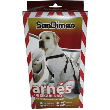 ARNÉS de Seguridad para Coche Ideal para Perros Gigantes Talla