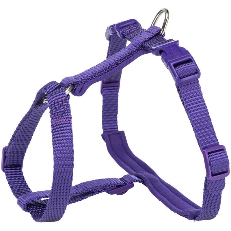

Arnés H XL con correa Premium, tamaño 33-57cm/13mm, color púrpura. para gatos