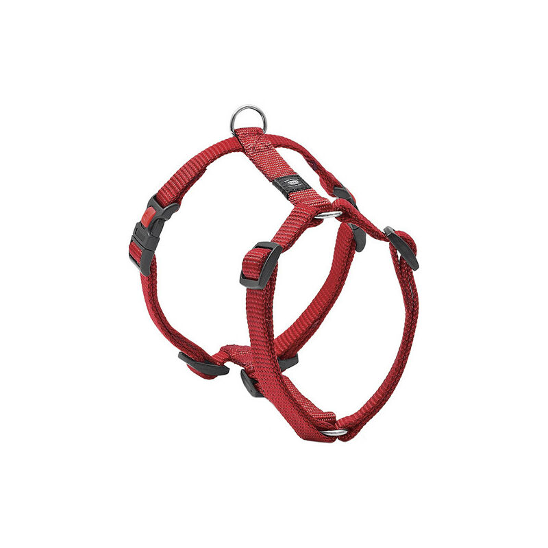 

Arnés H Ziggi rojo. Tamaño del cuello 60 -85 cm. 25 MM . tamaño XXL. para perro.