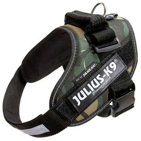 Arnes Julius K9 IDC Camuflaje Con Etiqueta Personalizada GRATIS