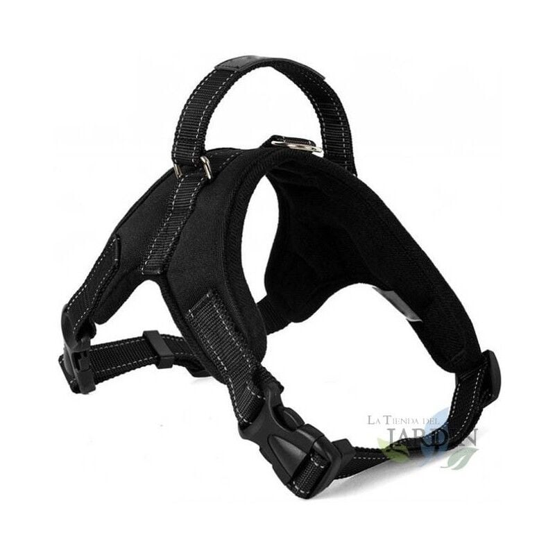 

Arnés negro para perros - size L