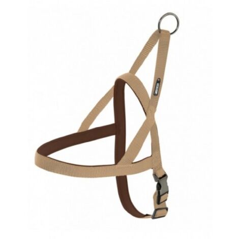 ARNÉS NEOPRENO BEIGE 20mm x 60-71cm