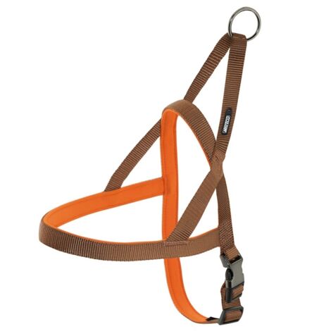 ARNÉS NEOPRENO MARRON 15mm x 54-60cm