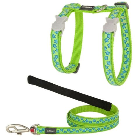 Arnés para Gato Red Dingo Style Turquesa Estrella Correa