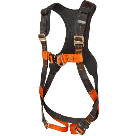Arnés Portwest Ultra de 2 Puntos - Seguridad y Confort / Negro Naranja / S/M/L