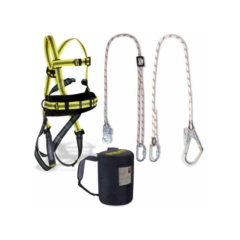 

Arnes Seguridad Dorsal/Frontal Completo Cinturon Cuerda 1,5Mt Ste