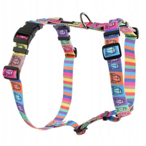 Arnés sin presión para perros grandes, tipo guarda, ajustable HUGGY DOGGY XL