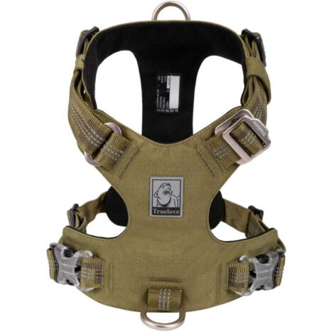 Arnés TRUELOVE M para perros de aventura KHAKI