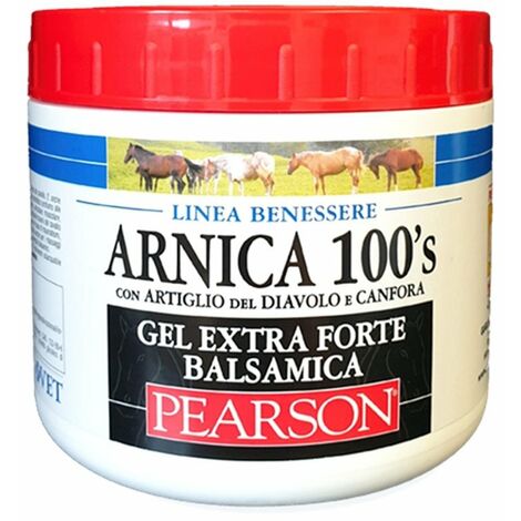 ARNICA 100'S Pearson gel balsamique extra fort à l'arnica, griffe du diable et camphre 500 ml