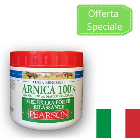 HAPPY GEL ARNICA MONTANA 3000 ml - HappyHorse - Prodotti naturali per  cavalli