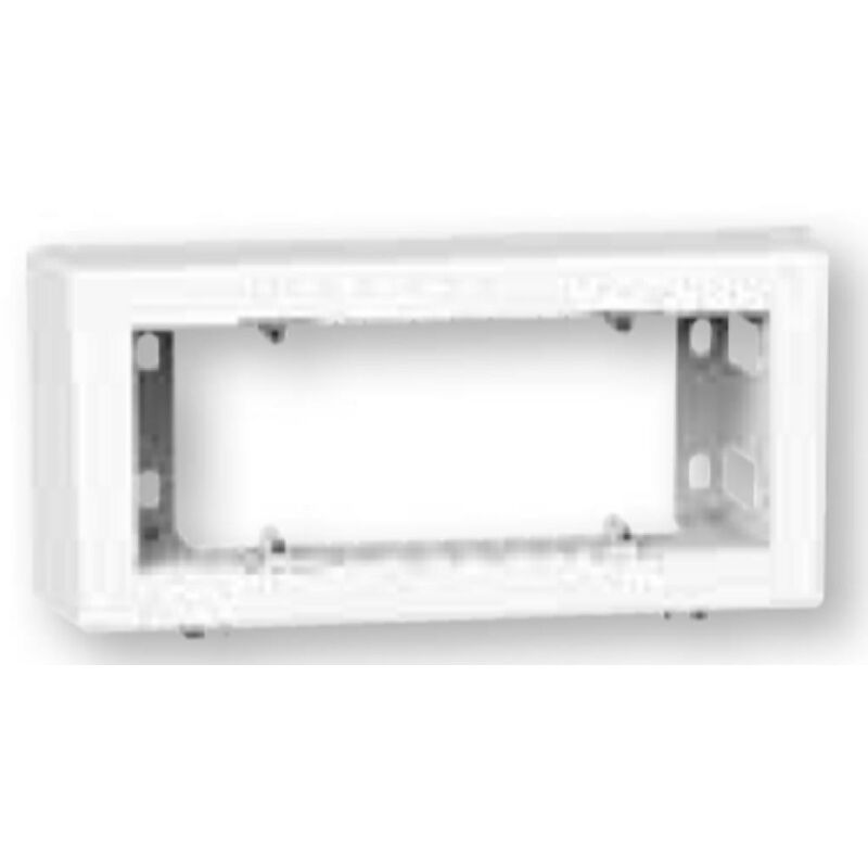 Boîte d'encastrement 6-7 modules 235x110 mm blanc - spl506.3 - Arnocanali