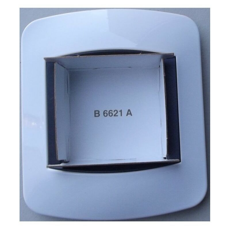 20600 Plaque Blanc - 2 Modules - Living - Arnould