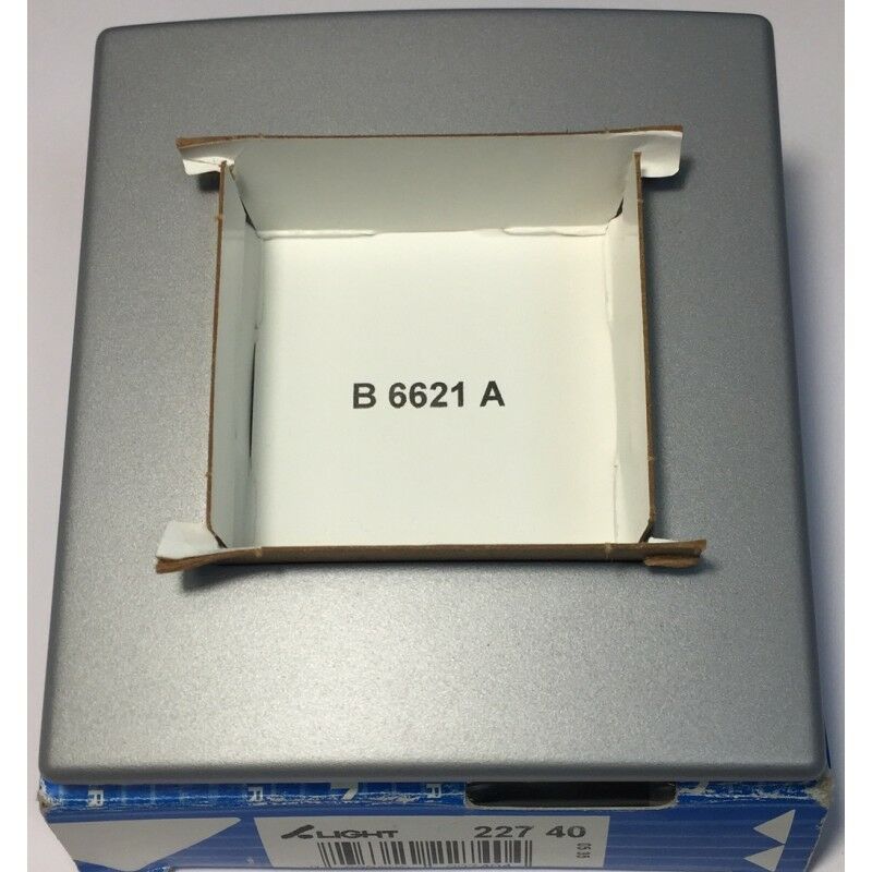 

Arnould 22740 - Light Series - Placa 1 mensaje - metal gris oscuro