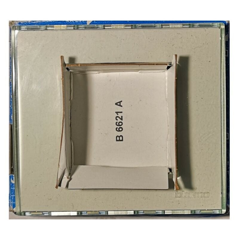 22740 - Série Light - Plaque 1 poste - Transparent - Arnould