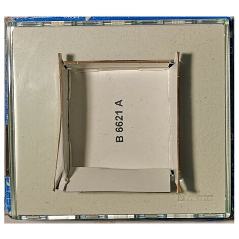 Arnould 22740 - Série Light - Plaque 1 poste - Transparent