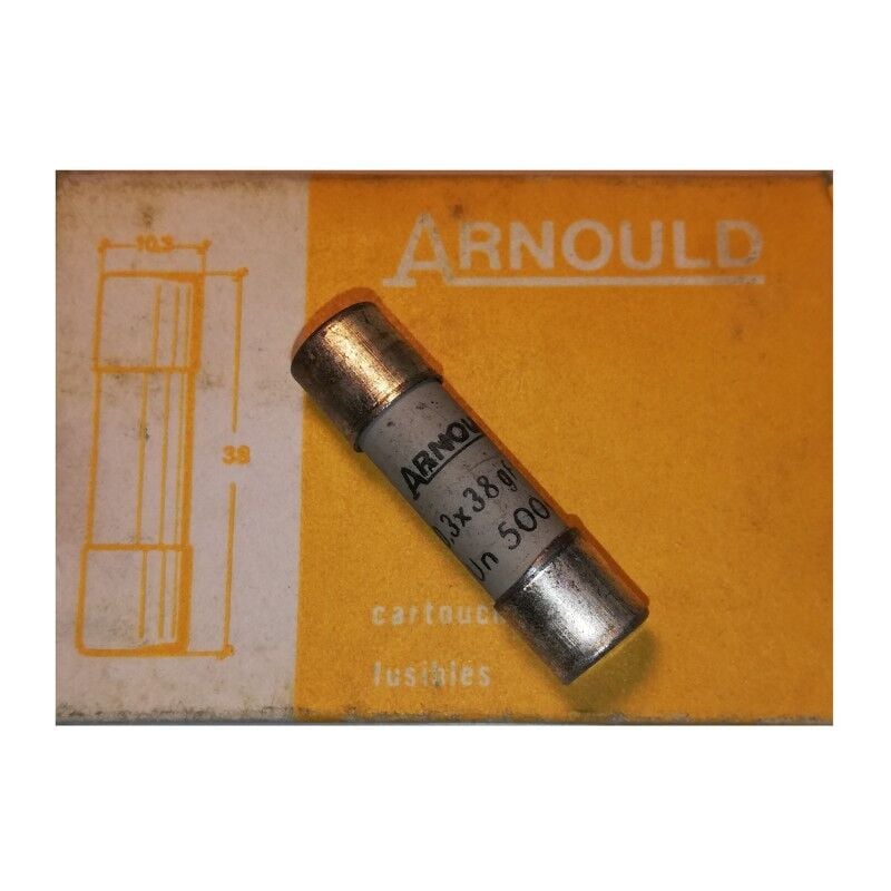 Arnould - 23572 Fuse 6A - Ø10.3x38mm - type gF