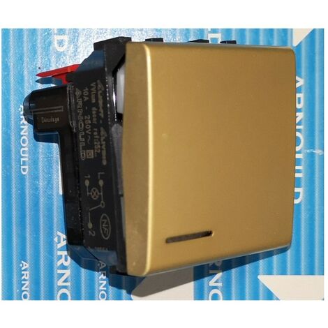 Arnould 25222 Va-et-Vient Lumineux Or Satin - 2 Modules - S.Living