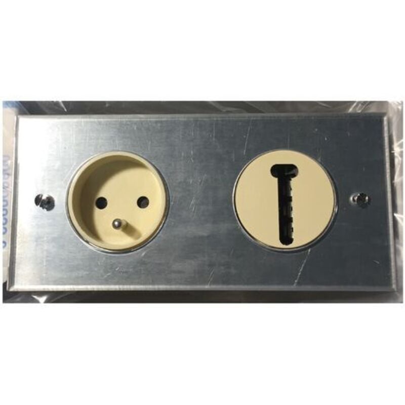 272H31I40I05 Double Prise - 2P+T + Tél - Europa - Plexiglas - Arnould