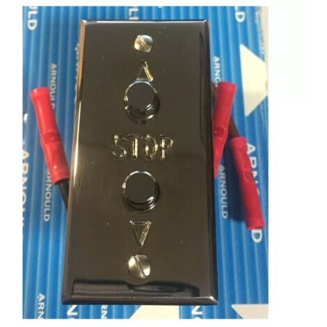 Arnould 471V21C09 - Double Poussoir Marche-Arrêt - finition Chrome - Europa