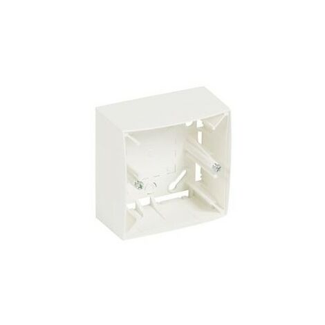 Arnould 60901 Cadre simple saillie - Espace Lumière - Ø86x86mm - blanc