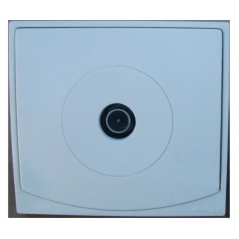 Arnould 61329 Socket TV complete white - 2001 LUMIERE