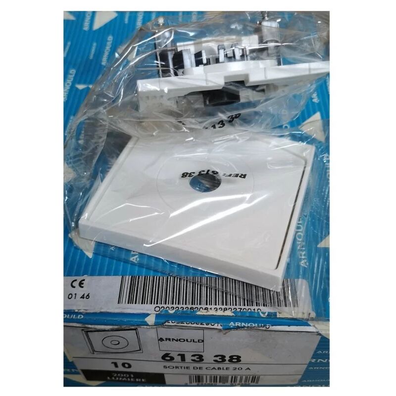 

Arnould 61338 blanca llena 20A Salida de cable - LUZ 2001