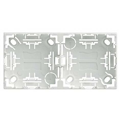 Arnould 63926 Marco de superficie de 2 postes blanco - Perfil 2