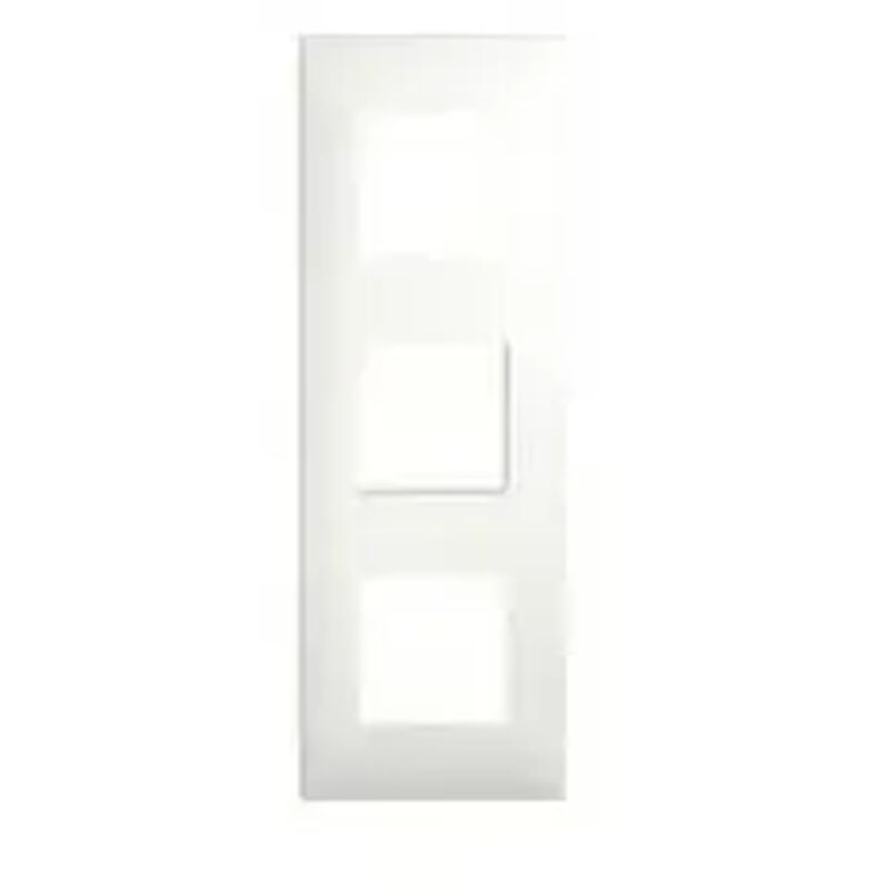 Arnould 64403 - Espace Evolution - Plaque 3 postes - Blanc