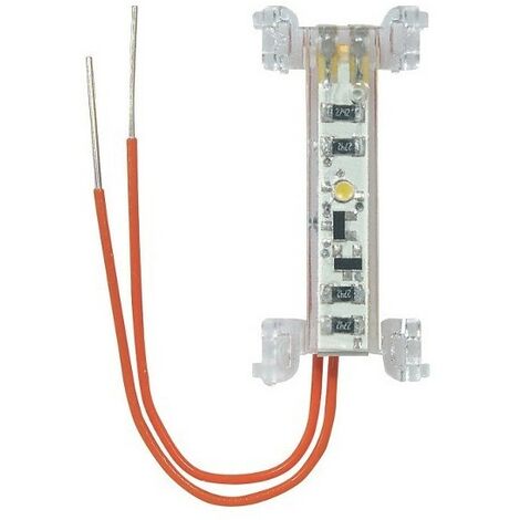 Legrand 600143 Voyant LED lumineux 12/24/48V dooxie à raccordement par  montage direct 2 fils