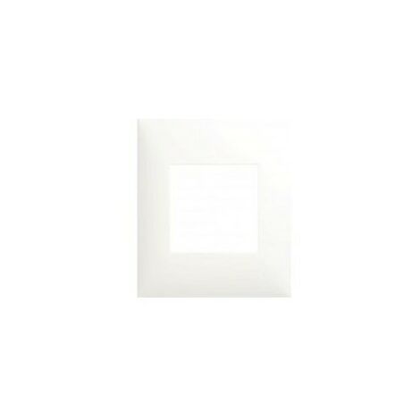 Arnould – Plaque 1 poste 64401 – Espace Evolution – Blanc – Largeur 81mm pour commande d'éclairage – Finition esthétique