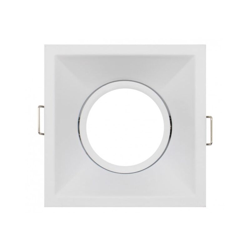 

Aro Basculante Cuadrado 90º Blanco para GU10/MR16 Blanco - Iluminashop