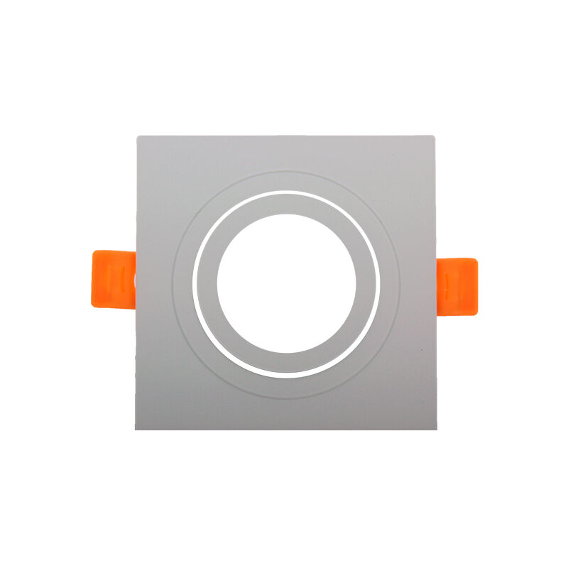 

Aro Basculante Cuadrado Blanco para GU10/MR16 Blanco - Iluminashop