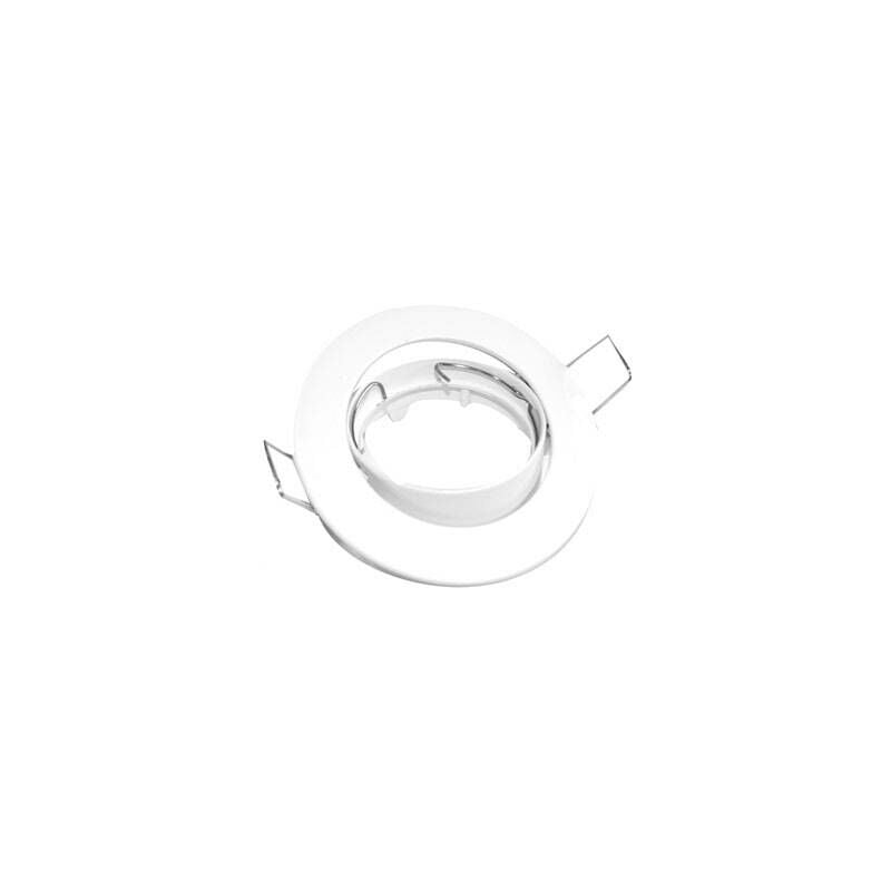 

Silver Sanz - Aro Circular Basculante Blanco (Gu10 Incl)