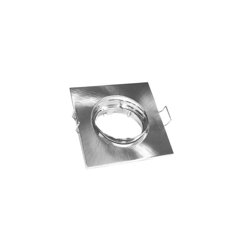 

Silver Sanz - Aro Cuadrado Basculante Niquel Sat (Gu10 Incl)