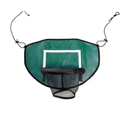 Aro de baloncesto universal para trampolín Loopy - Verde