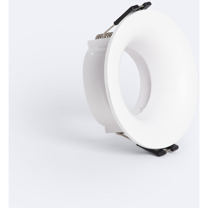 

Efectoled - Aro Downlight Cónico Bajo UGR para Bombilla LED GU10 / GU5.3 Corte Ø 70 mm Blanco - Blanco