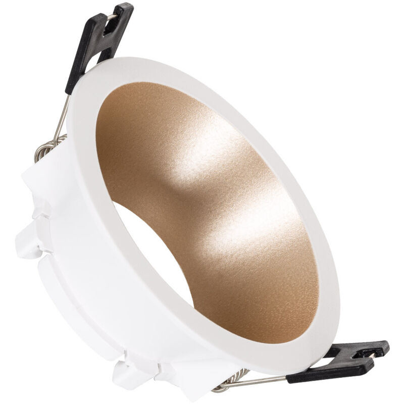 

Aro Downlight Cónico para Bombilla LED GU10 / GU5.3 Corte Ø 75 mm Beige - Beige