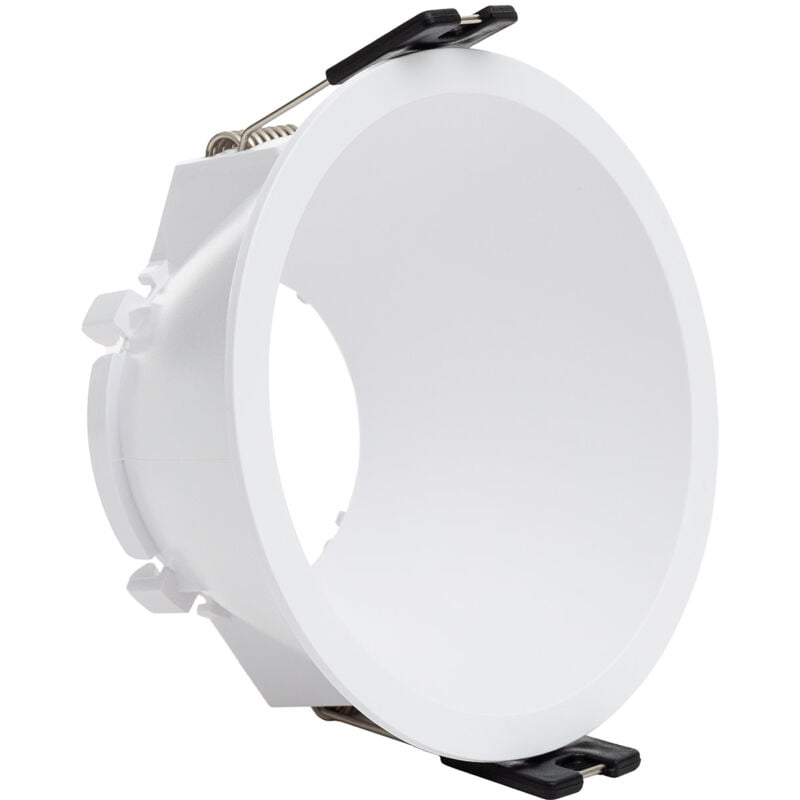 

Aro Downlight Cónico para Bombilla LED GU10 / GU5.3 Corte Ø 93 mm Blanco. - Blanco