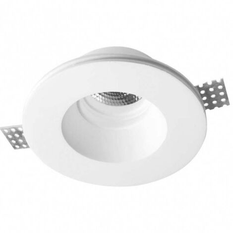 BARCELONA LED Aro Downlight Empotrable Escayola GU10 Trimless