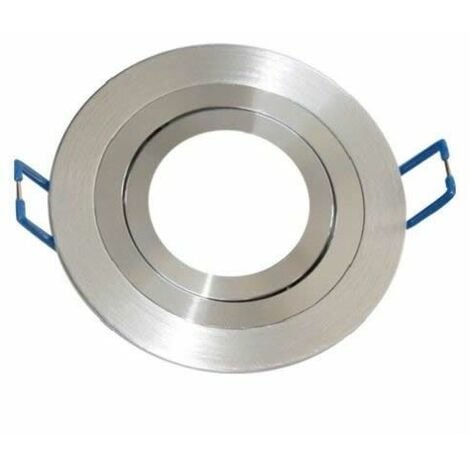 Aro empotrable redondo de aluminio orientable para bombilla LED GSC 0701952
